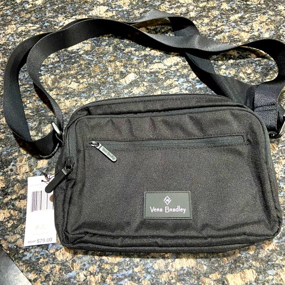 Vera Bradley Handbags - Vera Bradley Crossbody NWT black